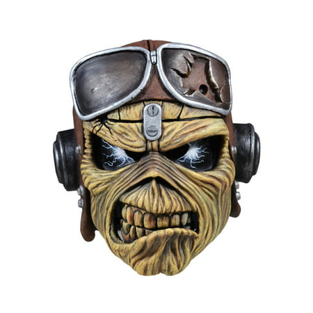 Iron Maiden Adult Aces High Eddie Mask Halloween Costume Accessory