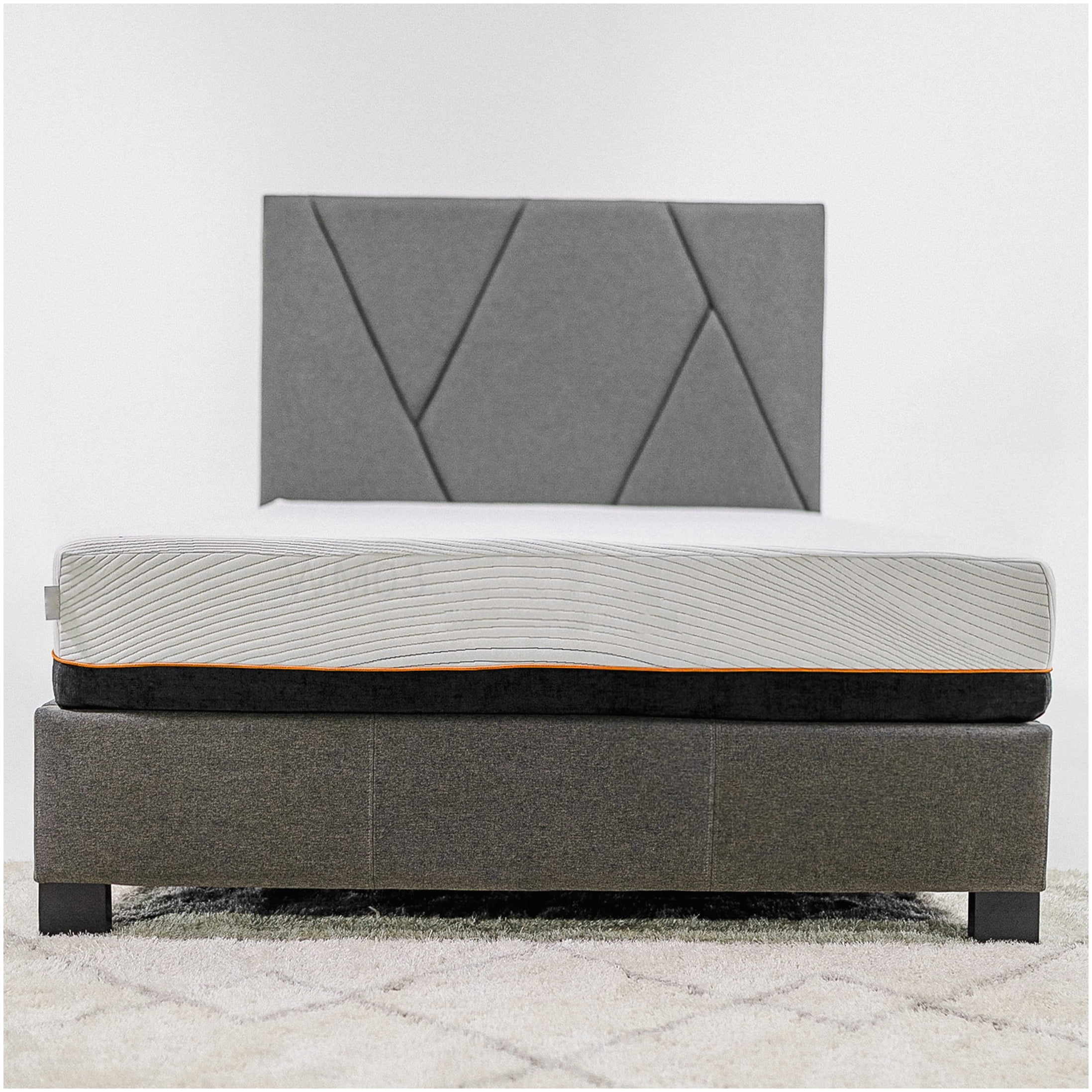 CHAMPFLAG 10 Inch King Cooling Gel Memory Foam Mattress, Medium Firm Support, CertiPUR-US, Motion Transfer Reduction, Breathable Cover, Pressure Relieving, Bed in a Box