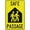 Warning Sign 2, variant on Risk Of Electric Shock Reflective Aluminum Sign - 8"x12", Rust Free, Weather Resistant, Waterproof, Easy To Mount - Factory, Lab, Workshop, Electrical Room