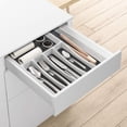 thumbnail image 2 of Cutlery Tray, White, Gray Base, 40 X 32 X 4.5 Cm, 2 of 5