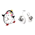 thumbnail image 1 of Reloj de pared,Reloj de pared silencioso y decorativo que no hace tictac,estatua de cisne,Figuras de cisne de cerámica modernas,Escultura de animales Decoración centro de mesa, 1 of 8