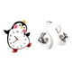thumbnail image 1 of Reloj De Pared De Madera Con Diseño De Pingüino Y Cisne, Ideal Para Decorar El Dormitorio Y La Sala De Estar, Y Es Una Bonita Decoración Multifuncional Para El Hogar., 1 of 8