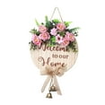 thumbnail image 4 of BLESIYA Spring Farmhouse Welcome Signs Spring Wreath Welcome Sign for Porch Home Door, 4 of 6
