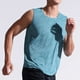 thumbnail image 1 of pstuiky Camisetas sin mangas para hombre, Camiseta deportiva informal de color liso para hombre, para entrenamiento físico, secado rápido, con cuello redondo Chaleco para hombre m, 1 of 5