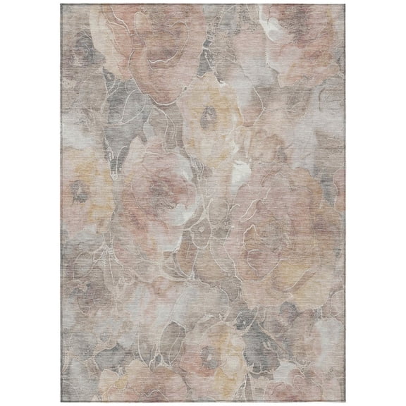 Dalyn Rugs Machine Washable Indoor/Outdoor Chantille Taupe 2'6" x 3'10" Rug