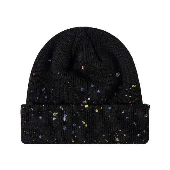 TELOLY Womens Hats,Ear Wool Beanie,Thickening for Warmth Beanie for Women,White,Gray