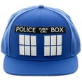 thumbnail image 2 of Bioworld Doctor Who Tardis Blue Snapback Hat, 2 of 3