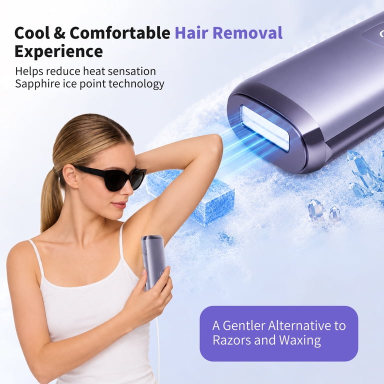 Cordless Ipl Hair Removal Device with Sapphire Cooling photo 2
