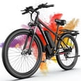 thumbnail image 4 of FENGQS Q8 Electric Bike for Adults, Peak 2000W Motor 48V 17.5Ah, 21-Speed Ebike, 80 Mile 35MPH Electric Mountain Bike, Front Suspension, (Red)UL 2849, 4 of 10