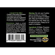 Body Action,Liquid V Men Bottle .5 Oz Carded,Arousal