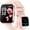 Rose Pink, variant on Watches for Men/Women, 1.8'' Alexa Built-in Fitness Watch with Calls, IP68 , /Sleep/SpO2/ , 110 Modes for &