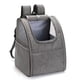 thumbnail image 5 of Portable PET Bag Breathable Cat Bag Dog Backpack Pet Accessories 34x28x42cm Gray, 5 of 5