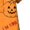 Orange, variant on Pajamas for Women Simple Matching Halloween-Themed 2026 Fall Holiday Short Sleeve Tops With Shorts Cute Soft Pajama Set Black L