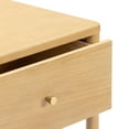 thumbnail image 3 of Harbor 1 Drawer Nightstand (2 Pack), Blonde, 3 of 8