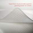 thumbnail image 7 of Lorell Wide Lip Low-pile Chairmat Carpeted Floor - 60" Length x 45" Width x 0.12" Thickness - Lip Size 12" Length x 25" Width - Vinyl - Clear, 7 of 7