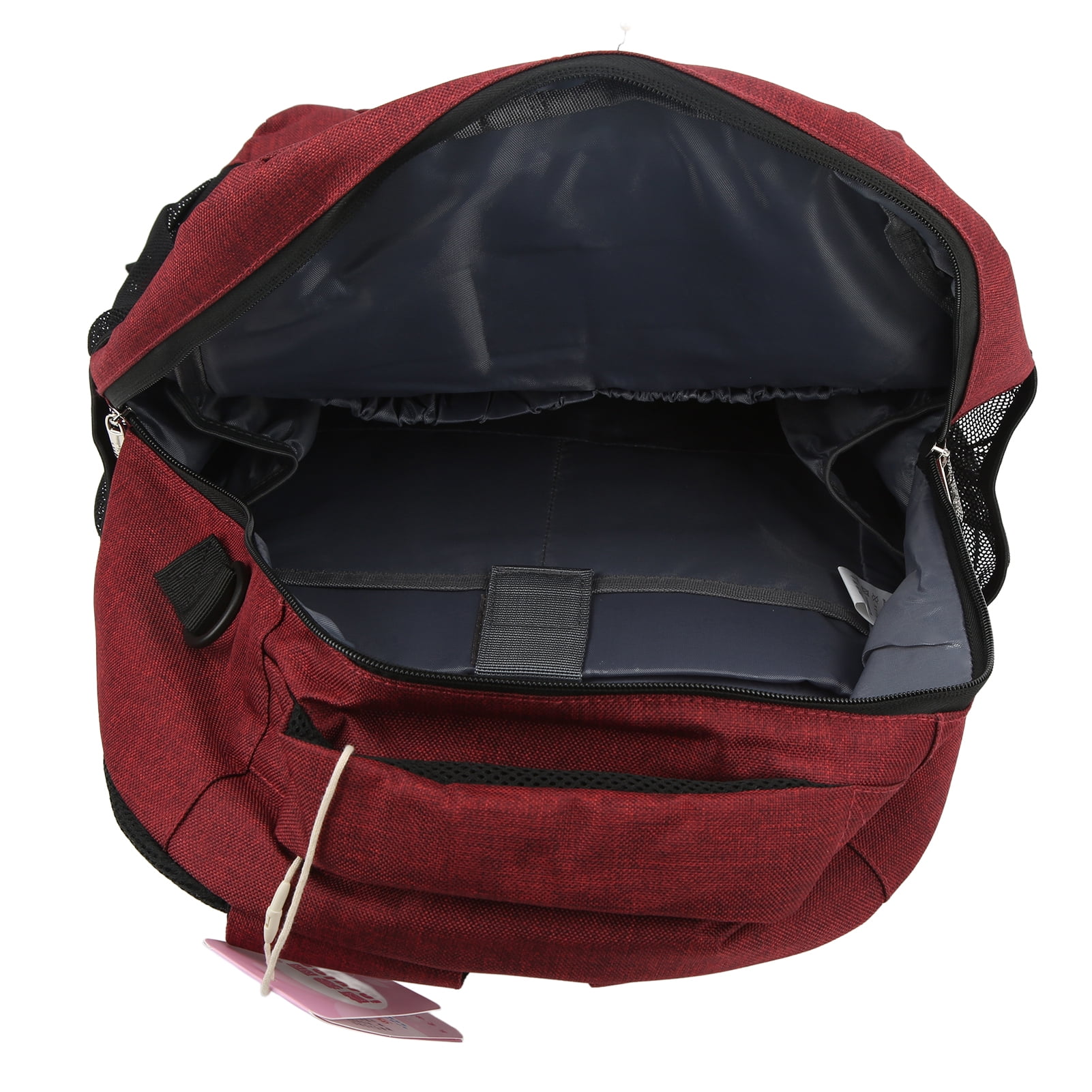 Xirurus Premium Compartment Diaper Organizer Backpack Multi Function Adjustable Strap Waterproof Nylon Large Capacity Mummy Travel Bag For Baby Care And Daycare, Vibrant Red