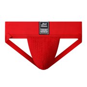 Mens Underwear Clearance Mens Double Thong Cotton Boxer Briefs Shorts Soft Bodybuilding Pouch Underpants