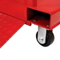 thumbnail image 5 of Global Industrial 270217C Forkliftable Cylinder Storage Caddy with Mobile for 4 Cylinders, Red, 5 of 7