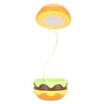 thumbnail image 2 of Kids Reading Light Hamburger Style Flexible Gooseneck USB Charge Soft Warm Light Kids Desk Lamp for Home School Office, 2 of 5