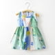 thumbnail image 2 of Odeerbi Niñas Verano Algodón Vestido Tanque Floral Vestido Sol Sin Mangas A-Vestido Sin Mangas de Princesa, 2 of 3