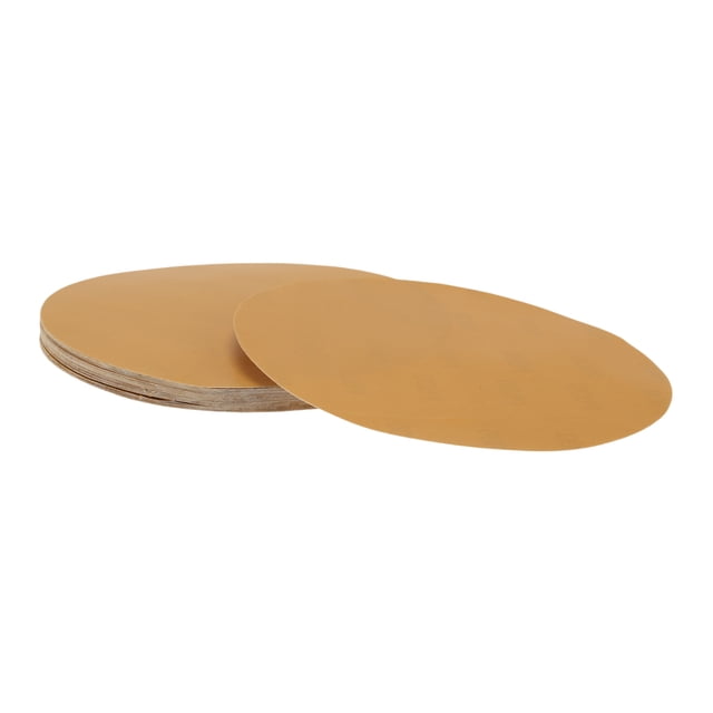 30 Pcs Discos de Lija Circulares 800 Grano con Gancho y Bucle Hojas de Lijado Universales para Reacondicionamiento Automotriz Trabajos en Madera 7.87"x7.87" Alúmina Amarilla