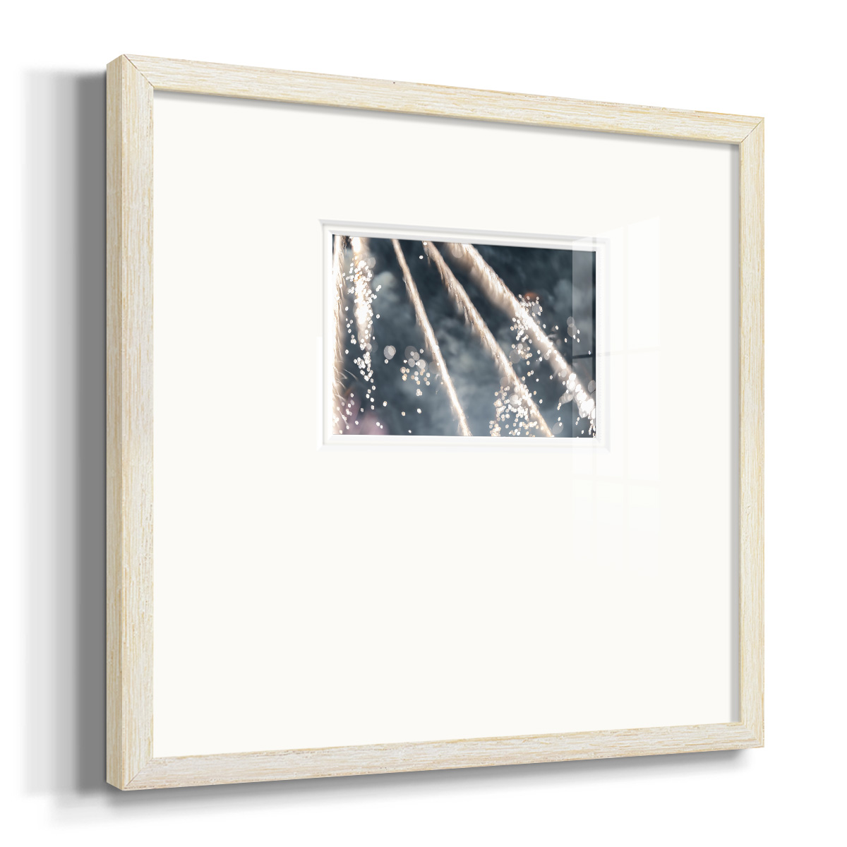 Celestial GlimmerPremium Framed Print