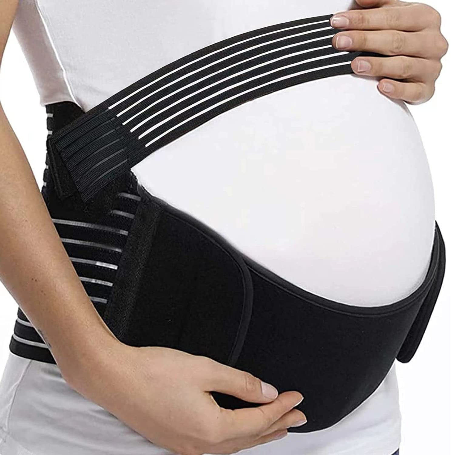 Maternity Belt, Pregnancy Support Belt, Soft Breathable Abdominal Support  Belt, Relieves Back, Hip, Pelvic, SPD and PGP Pain 