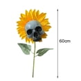 thumbnail image 2 of Tête de Mort SIMULATION Tournesol Décoration de Jardin, 2 of 2