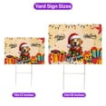 thumbnail image 5 of Merry Christmas Santa Golden Retriever Scarf Twinkling Lights Xmas Holiday Yard Sign Goldens Dog Lover Gifts Idea Outdoor Home Lawn Garden Porch Decor - 00022, 5 of 5