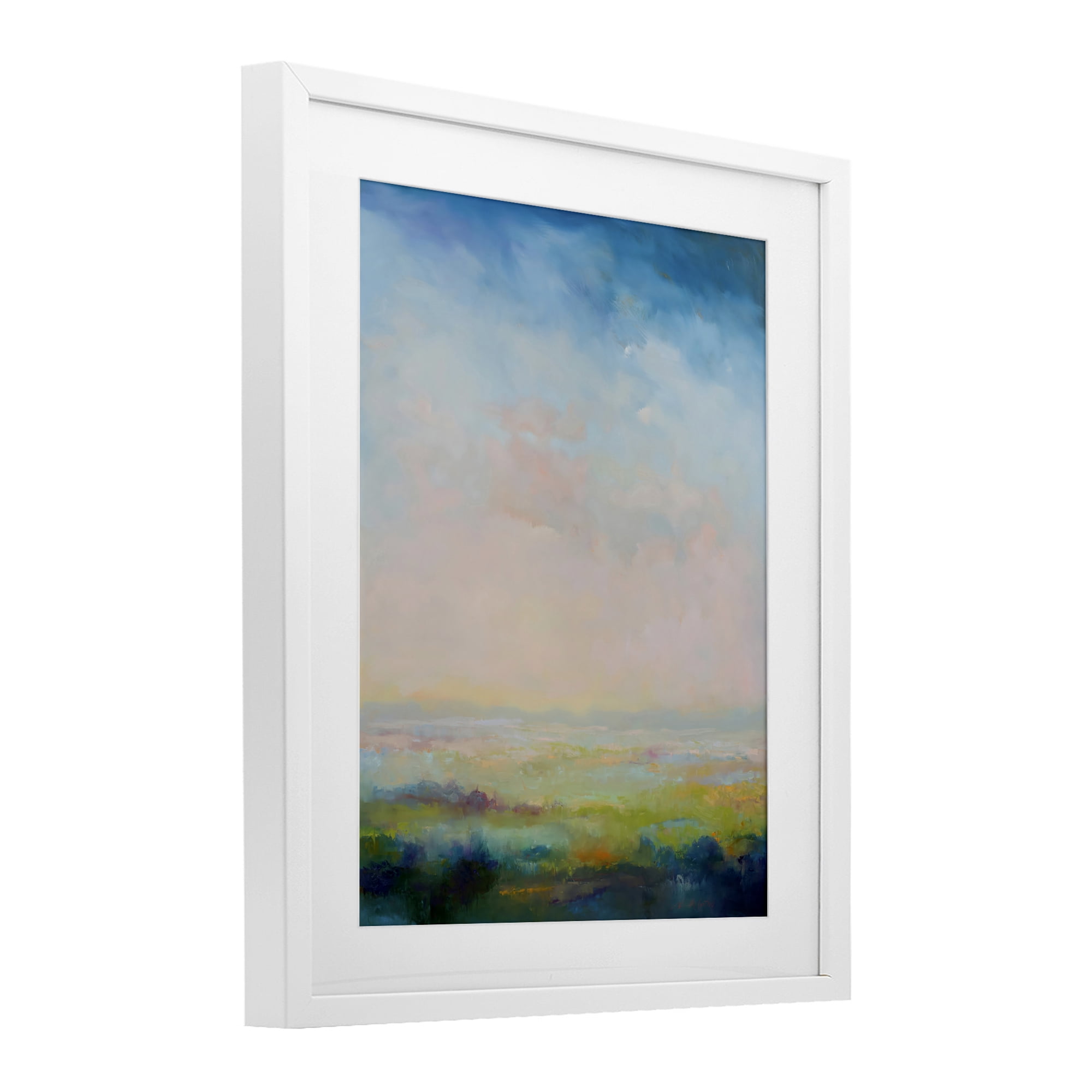 Stupell Industries Mystic Marsh Serenity White Framed Print Under Glass, design by William McCarthy