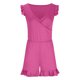 thumbnail image 5 of Augper Women's Solid Color Built-in Bra Shorts Flat Angle Wooden Ear Pockets Shorts Swimsuit, 5 of 6