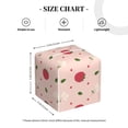 thumbnail image 4 of Tissue Strawberry Box Cover Holder, Square by Xecao - Leather Decorative Organizer for Tabletop, Bathroom, Car, Office, 4 of 8
