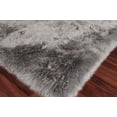 thumbnail image 2 of Exquisite Rugs Sheepskin Gray New Zealand Sheepskin shag Area Rug, 2 of 5