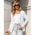 thumbnail image 4 of a.Jesdani Cardigans for Women Classic Casual Lightweight Ribbed Knit Cardigan Sweaters with Pockets S-XXL, 4 of 16