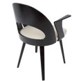thumbnail image 3 of Verino Mid-Century Modern Dining Chair by LumiSource, 3 of 6
