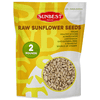 Raw Sunflower Seed Kernels – 2 Pound Bulk Bag by Sunbest Natural – Unsalted, Non-GMO, Vegan – Healthy Snack & Cooking Ingredient
