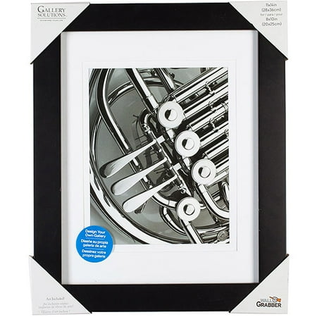 Pinnacle Frame Gallery Mat Frame, 11x14, Black