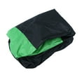 thumbnail image 2 of Motocicleta al aire libre universal Moto ATV Scooter a prueba de polvo impermeable Bloqueador solar Protector protector de la cubierta de lluvia - Tamaño XL (Negro y verde claro), 2 of 7