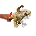 thumbnail image 4 of Jurassic World Rebirth Distortus Rex Action Figure, 22 Inch Rumble N Rampage Dinosaur Toy, 2 Attacks - Walmart Exclusive, 4 of 7