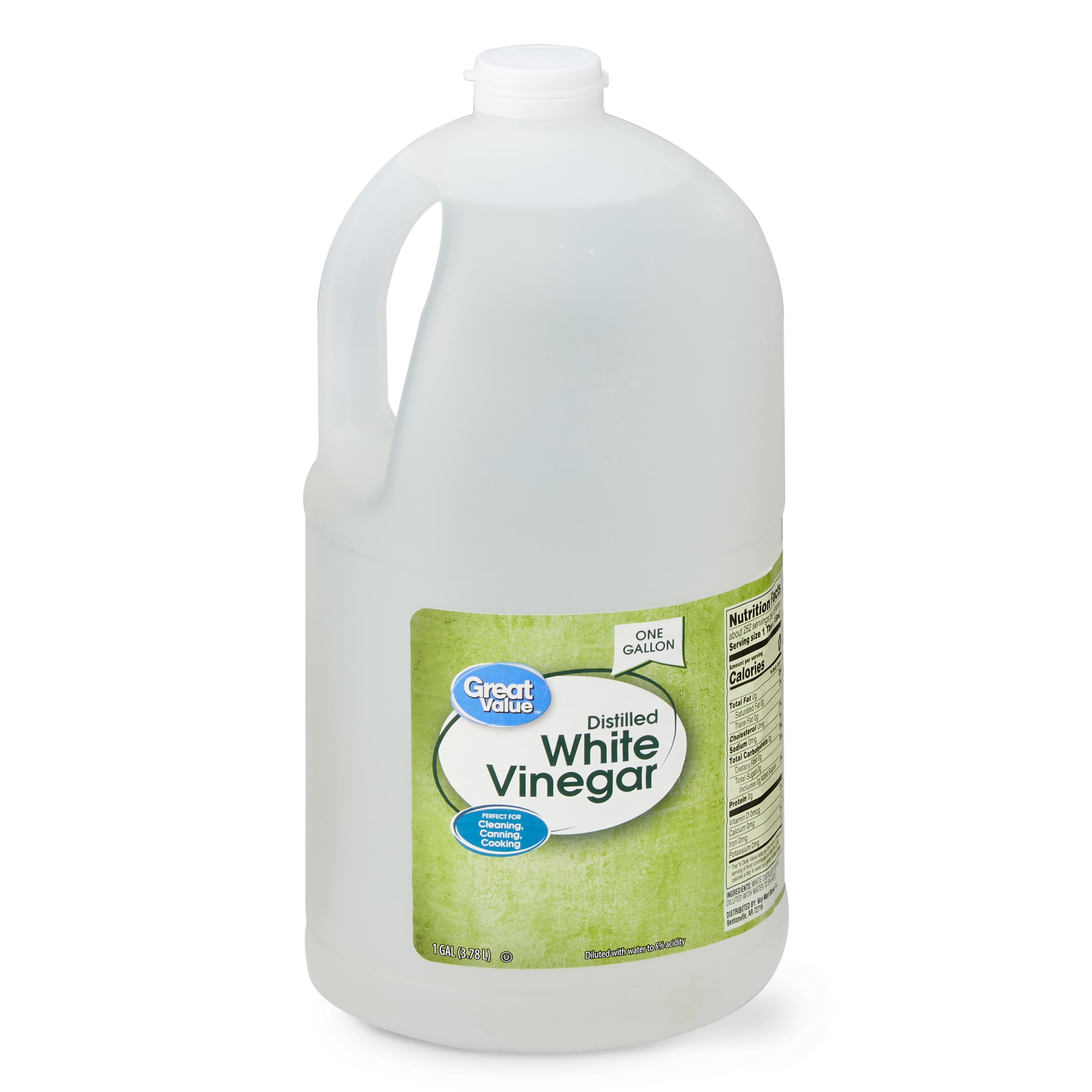 Great Value Distilled White Vinegar 128 Fl Oz Walmart Com Walmart Com