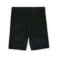 thumbnail image 2 of Dreamstar Girls' Twill Bermuda Shorts - deep black, 4 (Little Girls), 2 of 2