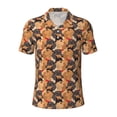 thumbnail image 2 of Daiia Dog Pattern Men’s Polo Shirts,Solid Deck Shirt,Classic Fit, Breathable Cotton Polo for Casual and Sport Wear-XX-Large, 2 of 7