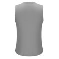 thumbnail image 4 of Virmaxy Men's Solid Color Casual Vest Sleeveless T-Shirt Quick-Dry Bodybuilding Shirts Fitness Athletic Muscle Tee Gray L, 4 of 6