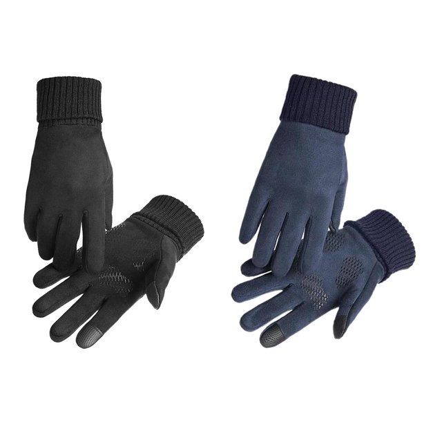 Guantes cálidos de invierno,Guantes cálidos de invierno para ciclismo Pantalla táctil térmica,Guantes de ciclismo antideslizantes cómodos a prueba ,Ciclismo Guantes cálidos Suave Baoblaze Guantes cálidos de invierno
