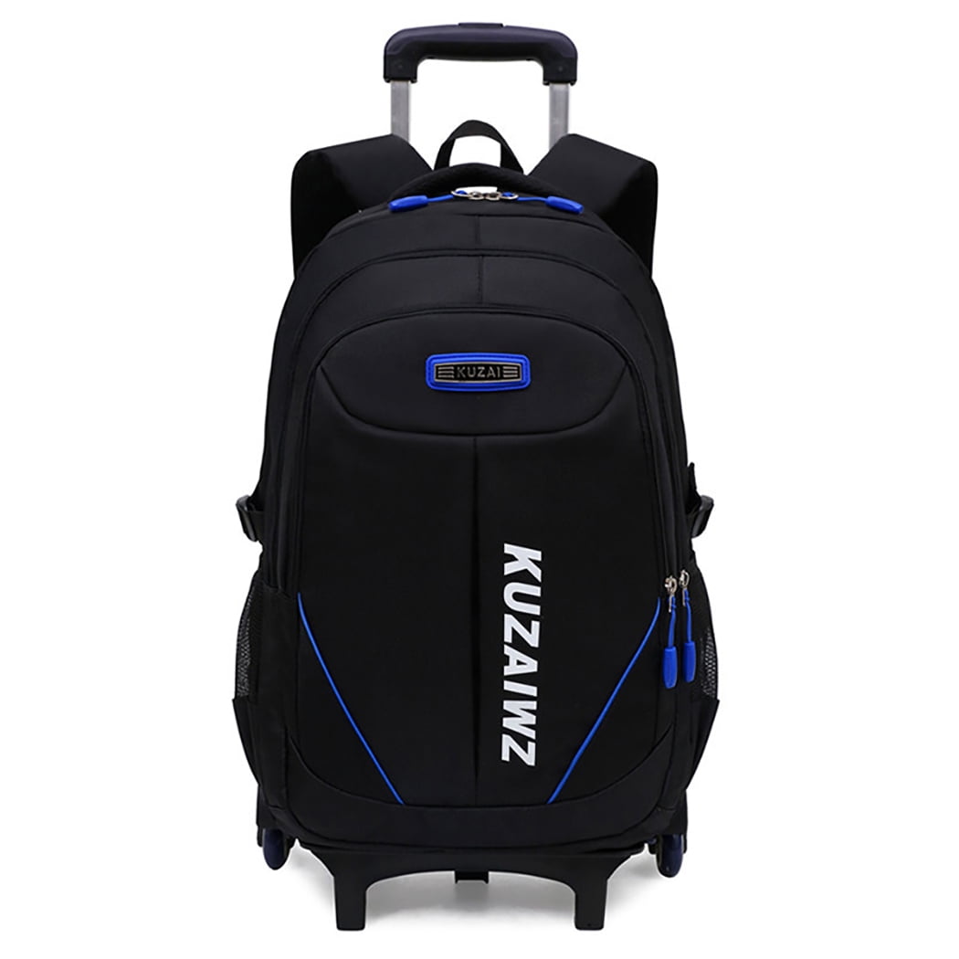 Nobrand Rolling Backpack 2 Wheel Big Capacity Wheeled Backpack School Bag For Students Other