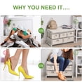 thumbnail image 6 of HOMCOM Wooden Shoe Bench with Cushion, Entryway Bench with 5 Removable Storage Baskets for Entryway, Living Room, Cream White, 6 of 9