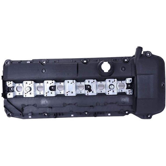 CCIYU Engine Valve Cover and Gasket Compatible with E46 B-MW E60 Z4 X3 X5 E53 B-MW 325i 525i Camshaft Cover