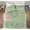 thumbnail image 3 of Juego de edredón King Utopia Bedding, color verde salvia, 229 x 259 cm, 3 of 8