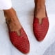 thumbnail image 1 of Zapatos planos puntiagudos para mujer, zapatos casuales tejidos, sandalias cómodas sólidas, zapatos Wmkox8yii shjk6679, 1 of 4