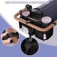 thumbnail image 5 of Parent Console Stroller Organizer Compatible with  W2&W4&X, Wagon Stroller Caddy with 2 Insulated Cup Holders, A Removable Cooler Bag, Black (Empty Bag), 5 of 7